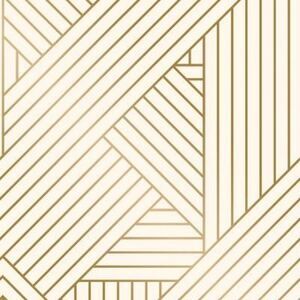 Project 62 -  Ribbon Lightning 198"x20.5" Peel & Stic Gold/Ivory